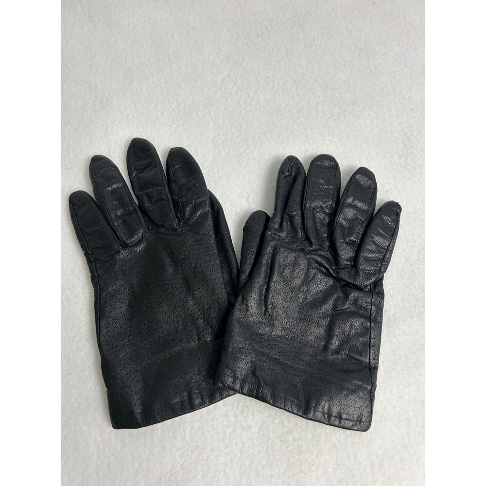 Minimalist Classic  Mens XL Black Genuine Leather Lined Gloves
